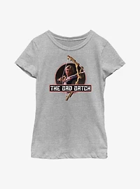 Star Wars: The Bad Batch Omega Badge Youth Girls T-Shirt