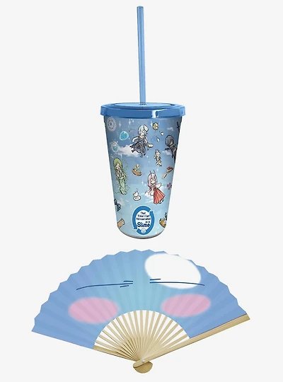 That Time I Got Reincarnated As A Slime Tumbler & Fan Set