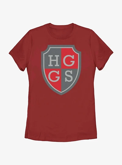 Heartstopper Harvey Greene Grammar School Crest Womens T-Shirt