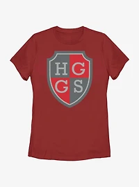 Heartstopper Harvey Greene Grammar School Crest Womens T-Shirt