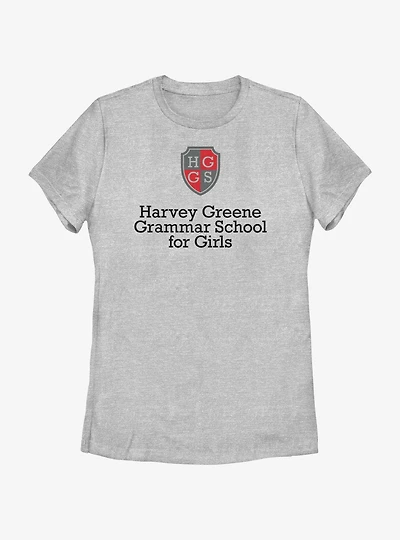 Heartstopper Harvey Greene Grammar School Logo Womens T-Shirt