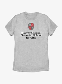 Heartstopper Harvey Greene Grammar School Logo Womens T-Shirt