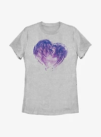 Avatar: The Way Of Water Avatar Faces Jake & Neytiri Womens T-Shirt
