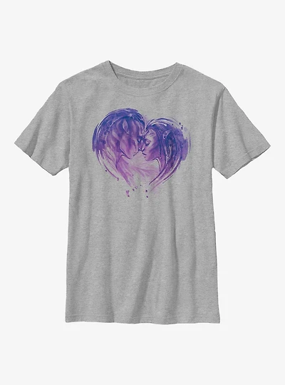 Avatar: The Way Of Water Avatar Faces Jake & Neytiri Youth T-Shirt