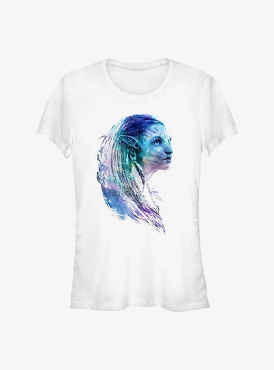 Avatar: The Way of Water Neytiri Portrait Girls T-Shirt