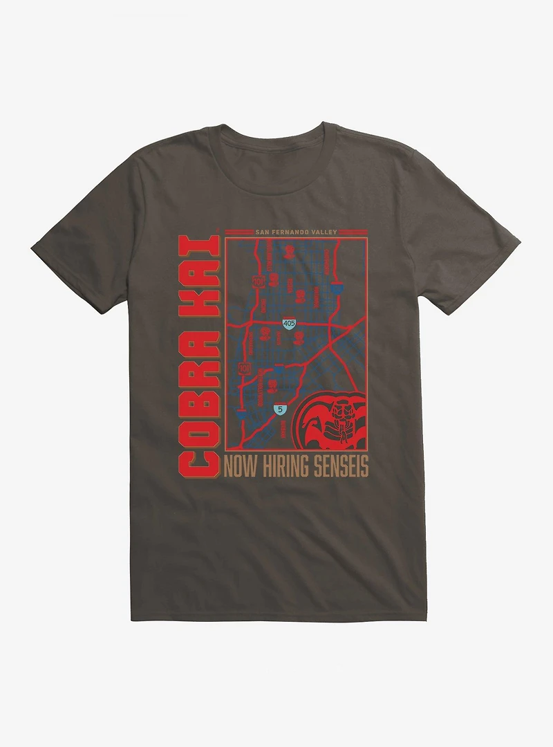 Cobra Kai Now Hiring Senseis SFV T-Shirt