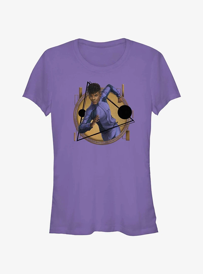 Marvel Black Panther: Wakanda Forever Shuri Badge Girls T-Shirt