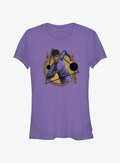 Marvel Black Panther: Wakanda Forever Shuri Badge Girls T-Shirt