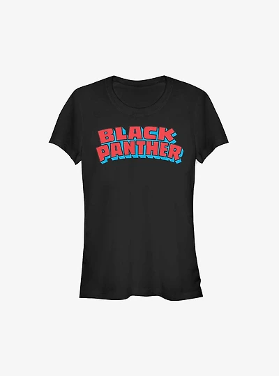 Marvel Black Panther Logo Girls T-Shirt