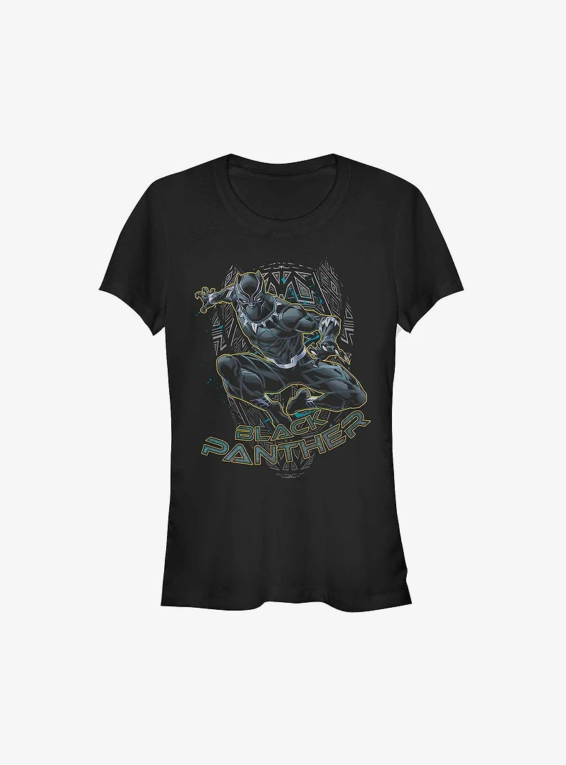 Marvel Black Panther Warrior of Wakanda Girls T-Shirt