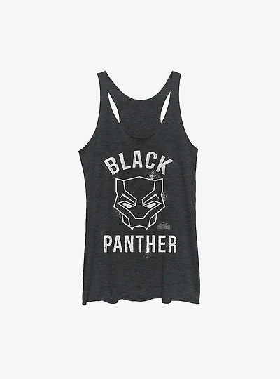 Marvel Black Panther Bold Helmet Girls Tank