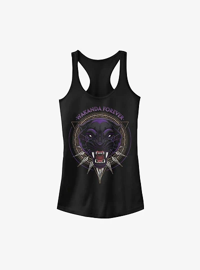 Marvel Black Panther: Wakanda Forever Growling Panther Girls Tank