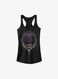 Marvel Black Panther: Wakanda Forever Growling Panther Girls Tank