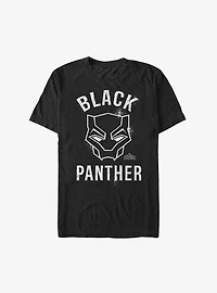 Marvel Black Panther Bold Helmet T-Shirt