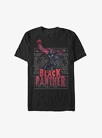 Marvel Black Panther Cape On T-Shirt