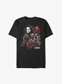 Marvel Bucky Avengers Squad T-Shirt