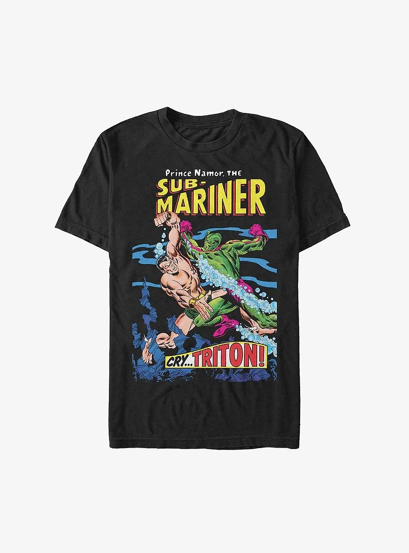 Marvel Sub-Mariner Battle At Sea T-Shirt
