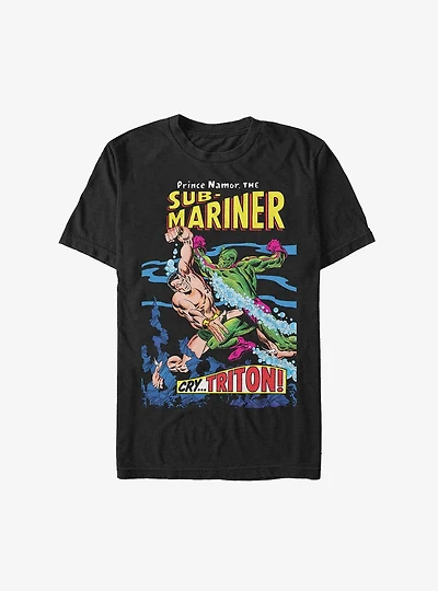 Marvel Sub-Mariner Battle At Sea T-Shirt