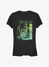Star Wars Boba Fett Empire Strikes Back Japanese Girls T-Shirt