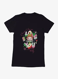 Elf I Love You Womens T-Shirt