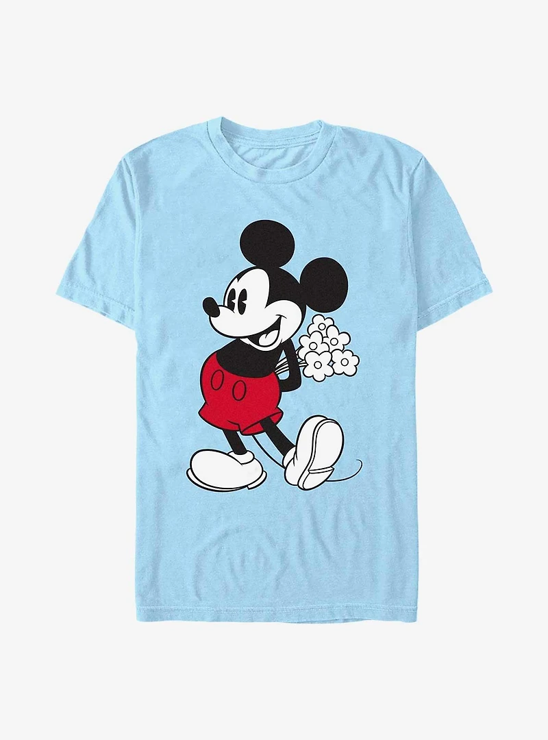 Disney Mickey Mouse Flowers For You T-Shirt
