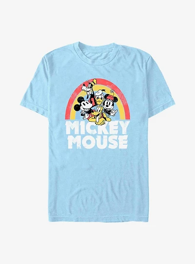 Disney Mickey Mouse & Friends Under The Rainbow T-Shirt