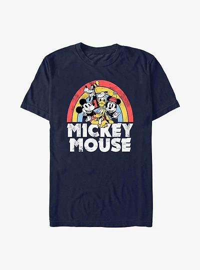 Disney Mickey Mouse & Friends Under The Rainbow T-Shirt