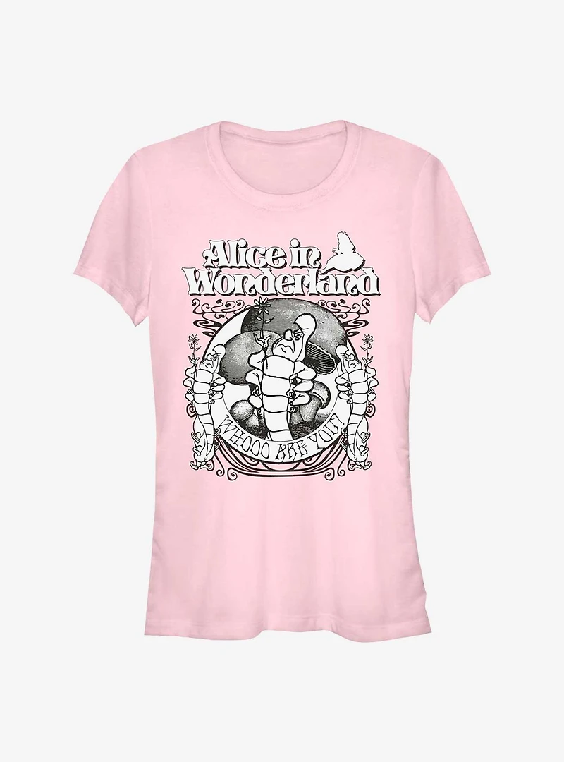 Disney Alice Wonderland Absolem Caterpillar Girls T-Shirt