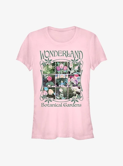 Disney Alice Wonderland Botanical Gardens Girls T-Shirt