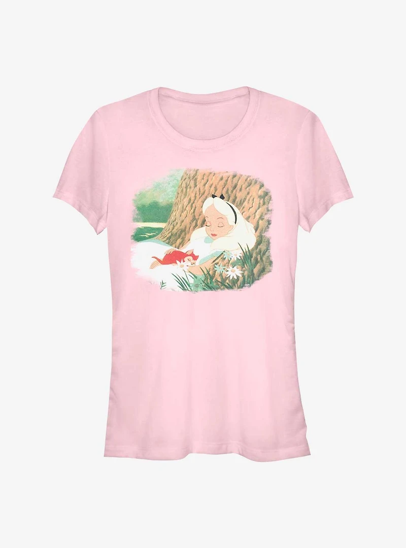 Disney Alice Wonderland Sleepy and Dinah Girls T-Shirt