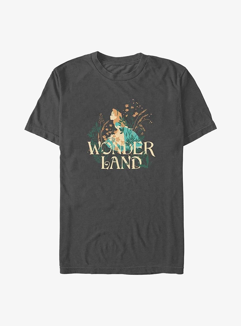 Disney Alice Wonderland Smell The Flowers T-Shirt