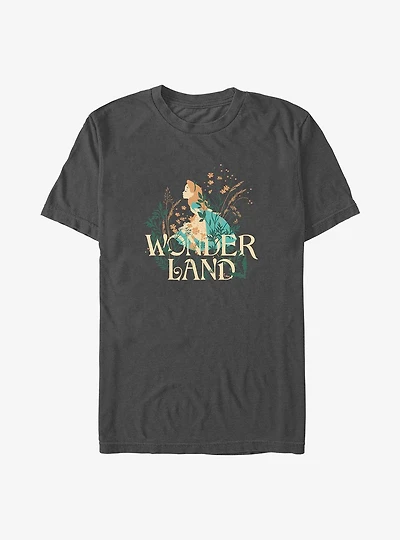 Disney Alice Wonderland Smell The Flowers T-Shirt