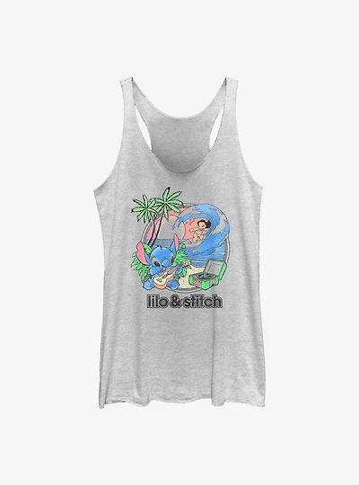 Disney Lilo & Stitch Beach Day Girls Tank