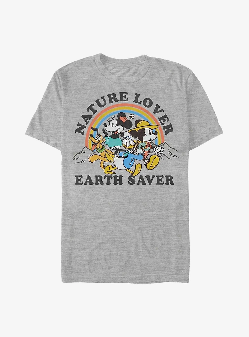 Disney Mickey Mouse Nature Lover Earth Saver T-Shirt
