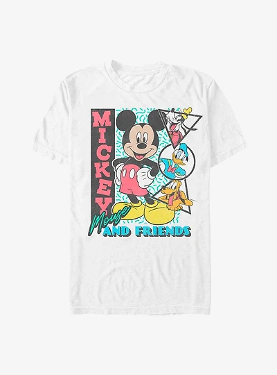 Disney Mickey Mouse & Friends Retro Shapes T-Shirt