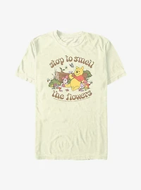 Disney Winnie The Pooh Smell Flowers T-Shirt