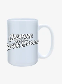 Universal Monsters Creature from the Black Lagoon Logo Mug 15oz