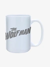 Universal Monsters The Wolfman Title Mug 15oz
