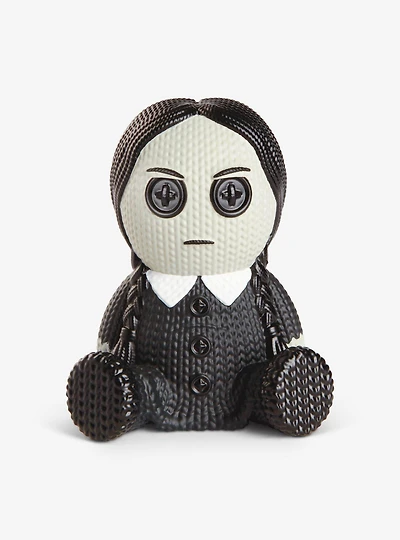 Handmade By Robots The Addams Family Knit Series Wednesday Vinyl Figure