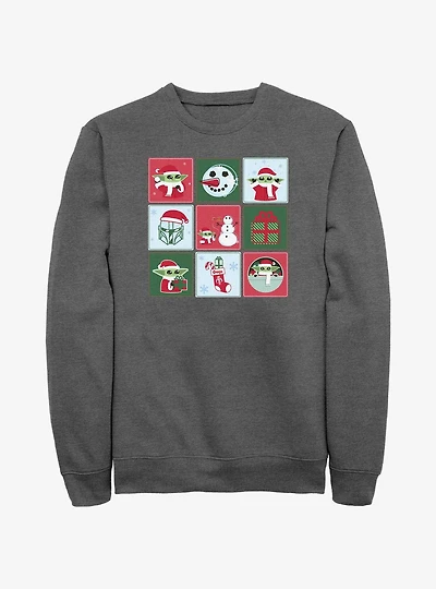 Star Wars The Mandalorian Grogu Festivities Sweatshirt