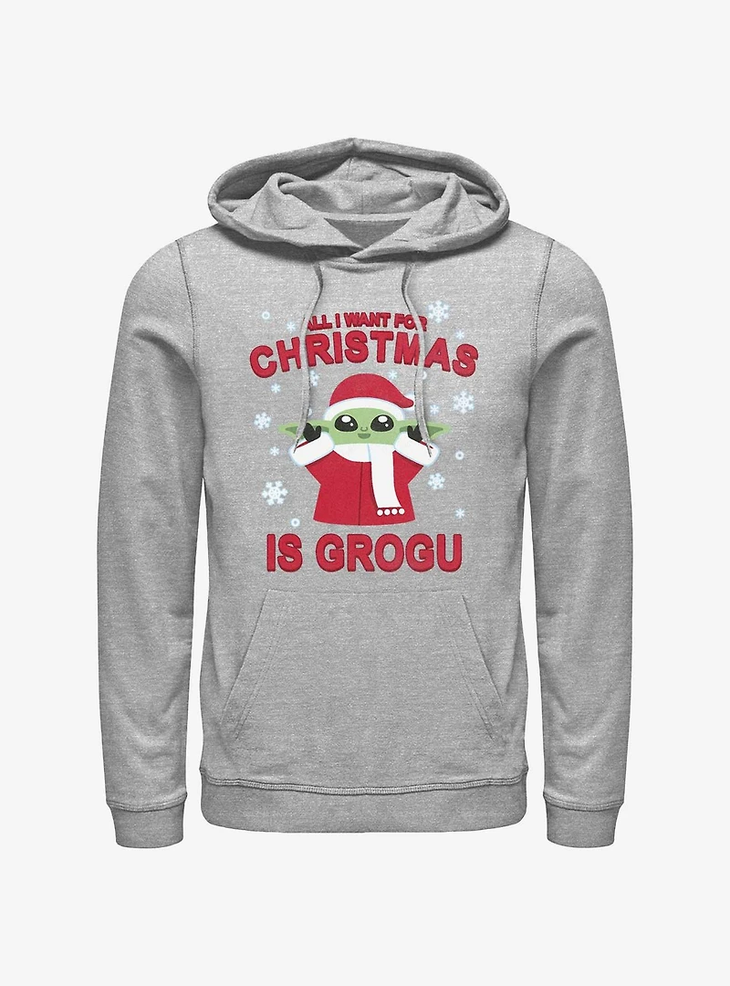 Star Wars The Mandalorian Grogu For Christmas Hoodie