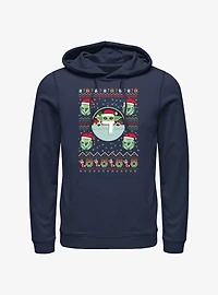 Star Wars The Mandalorian Grogu Ugly Christmas Hoodie