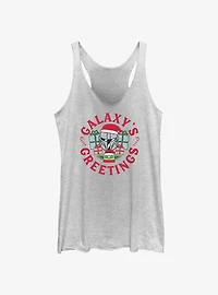 Star Wars The Mandalorian Galaxy's Greetings Stamp Girls Tank
