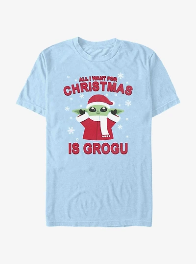 Star Wars The Mandalorian Grogu For Christmas T-Shirt