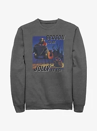 Star Wars Santa Yoda Jolly It Is Sweatshirt