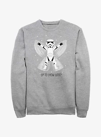 Star Wars Storm Trooper Snow Angel Sweatshirt