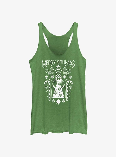 Star Wars Darth Vader Merry Sithmas Girls Tank