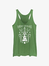 Star Wars Darth Vader Merry Sithmas Girls Tank
