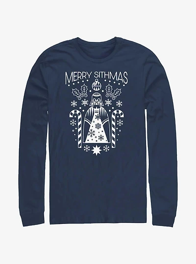 Star Wars Darth Vader Merry Sithmas Long-Sleeve T-Shirt