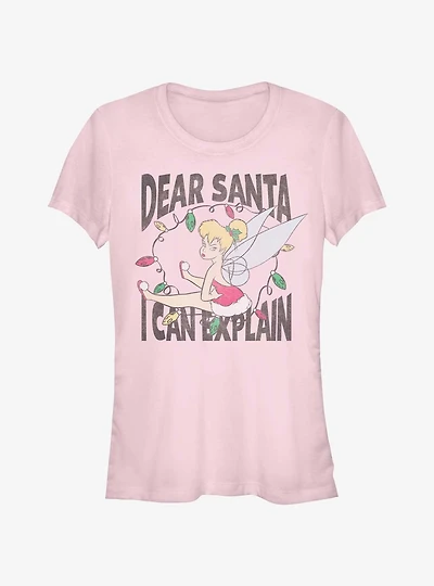 Disney Tinker Bell Dear Santa Girls T-Shirt